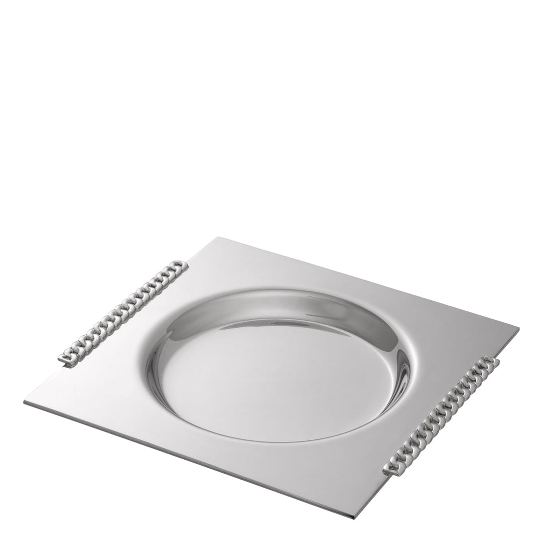 Tray Tamar Nickel Finish Accessories Eichholtz