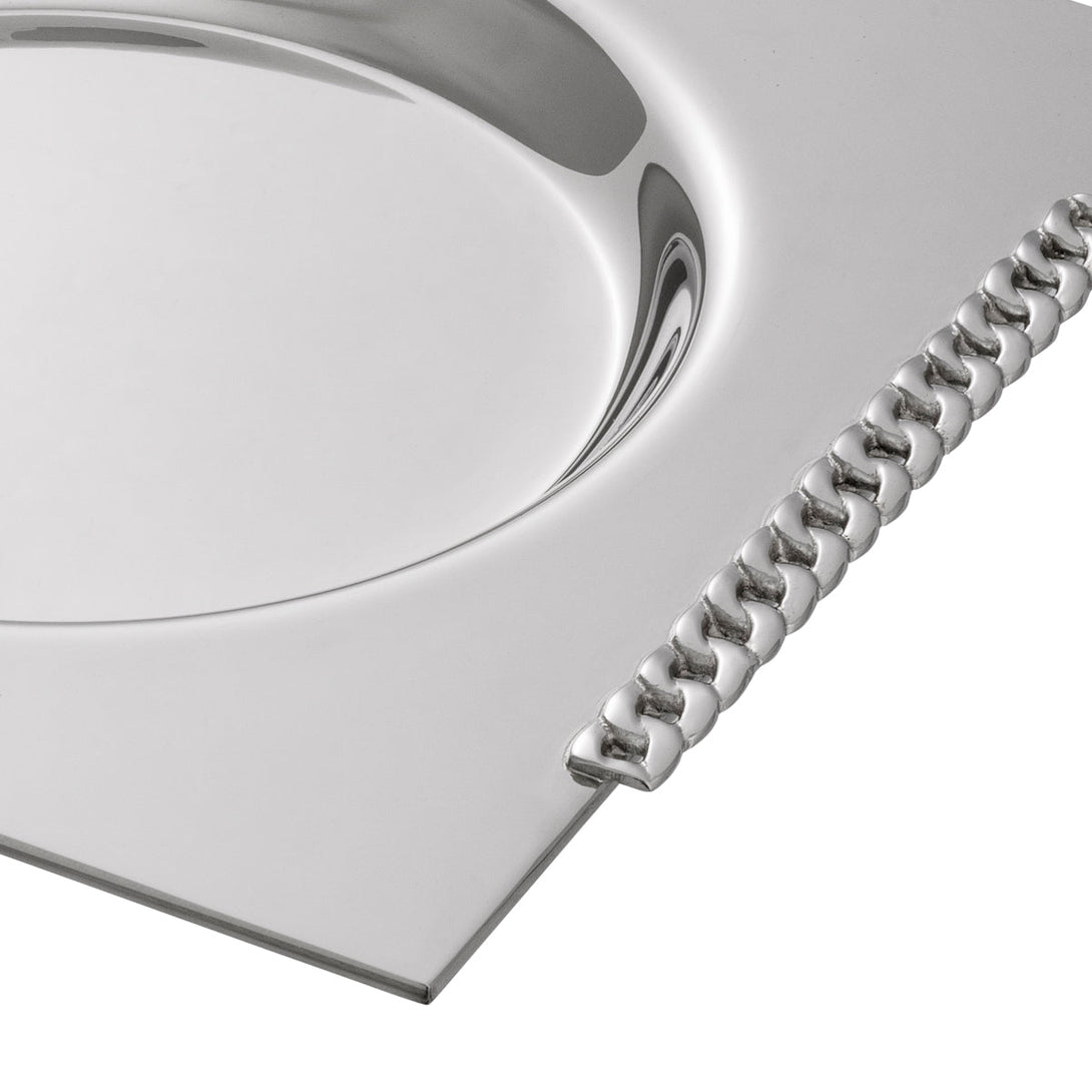 Tray Tamar Nickel Finish Accessories Eichholtz