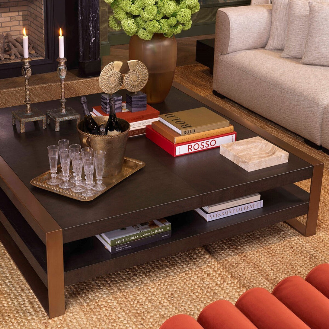 Tray Tamar L Vintage Brass Finish Accessories Eichholtz