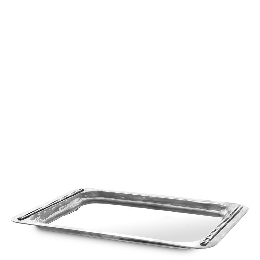 Tray Tamar L Nickel Finish Accessories Eichholtz
