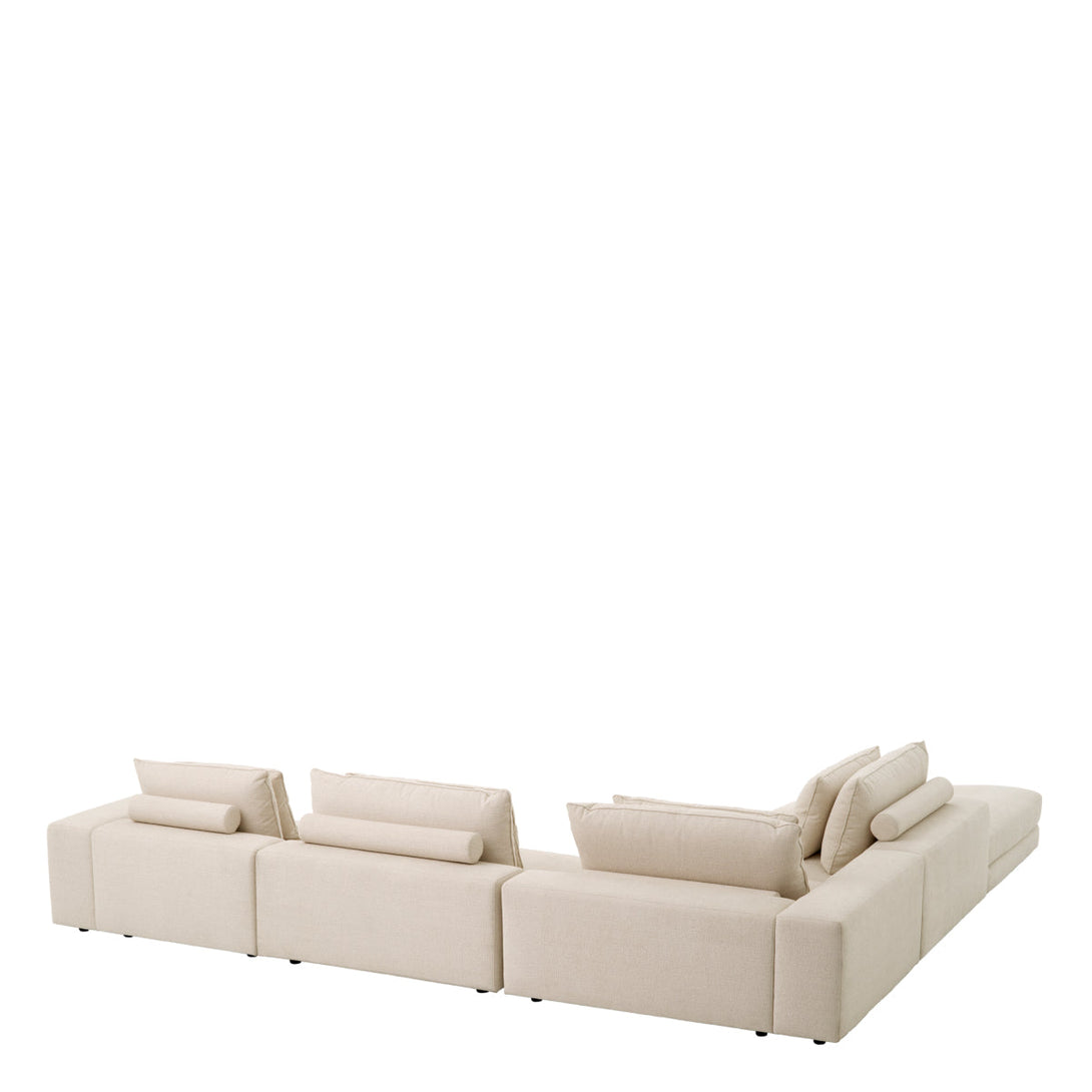 Sofa Lounge Club Nuoro Beige - Image 7
