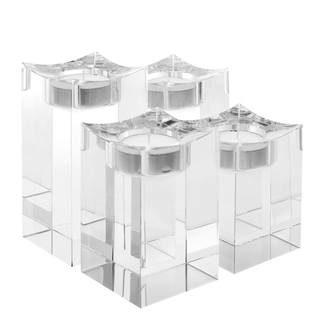 Tealight Holder Giancarlo L set of 4 Accessories Eichholtz