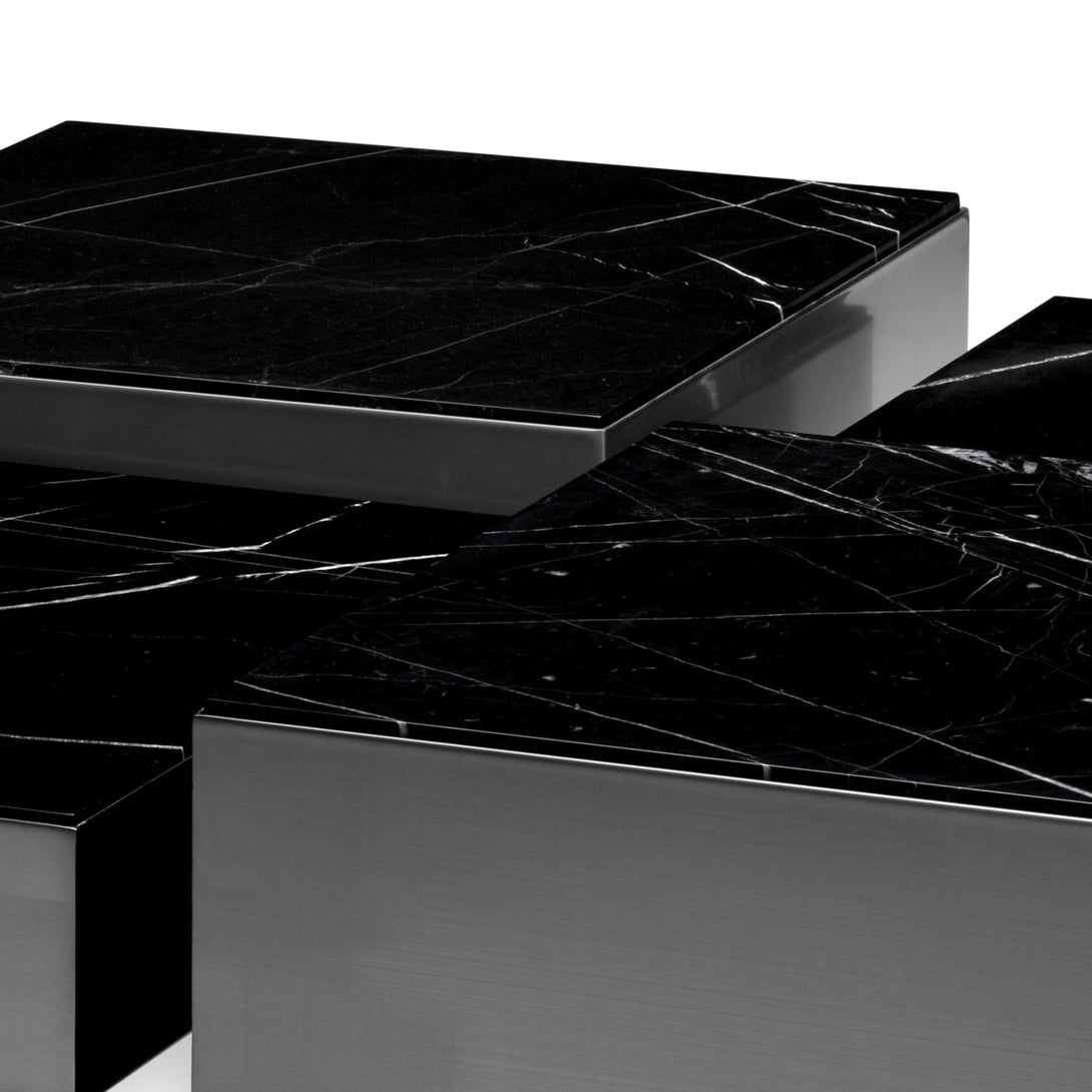 Coffee Table Esposito Set Of 4 Bronze Finish Furniture Eichholtz