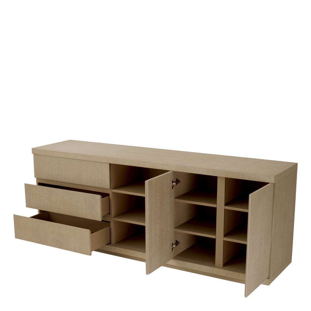 Dresser Crosby Washed Oak Veneer Furniture Eichholtz
