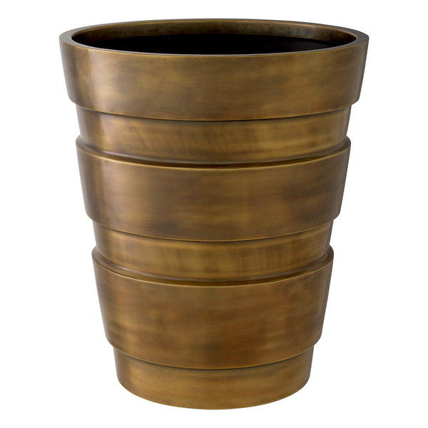 Planter Apex Vintage Brass Finish Accessories Eichholtz