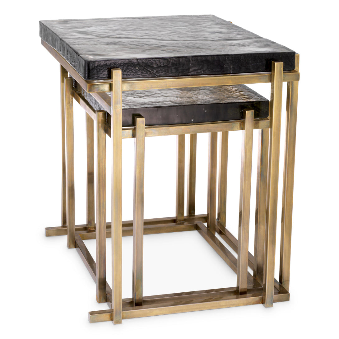 Side Table Niemeyer set of 2 Furniture Eichholtz
