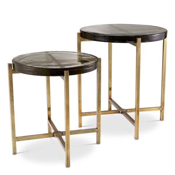 Side Table Haymann set of 2 Furniture Eichholtz