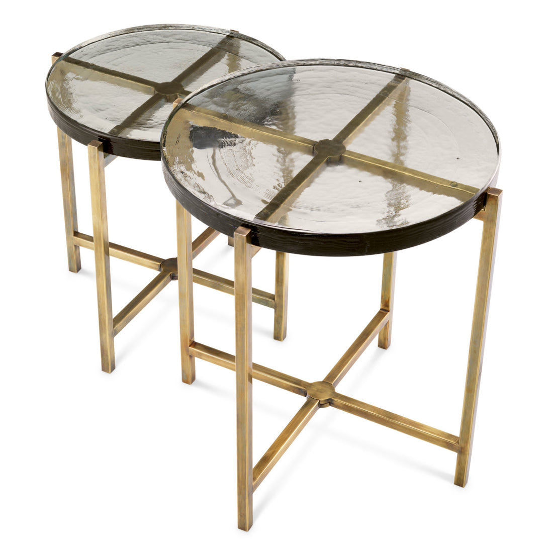 Side Table Haymann set of 2 Furniture Eichholtz