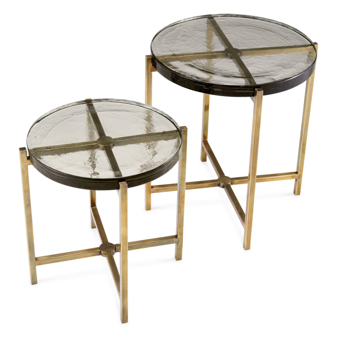 Side Table Haymann set of 2 Furniture Eichholtz