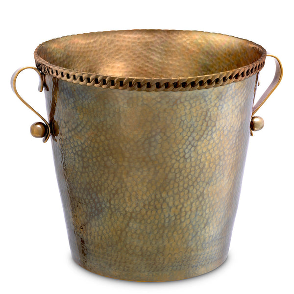 Wine Cooler Wagram Vintage Brass Finish Accessories Eichholtz
