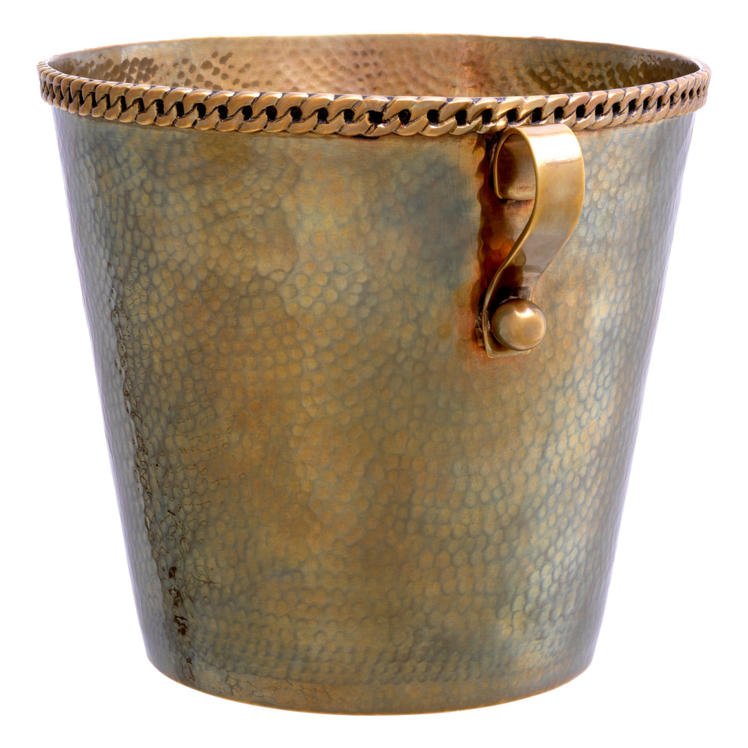 Wine Cooler Wagram Vintage Brass Finish Accessories Eichholtz