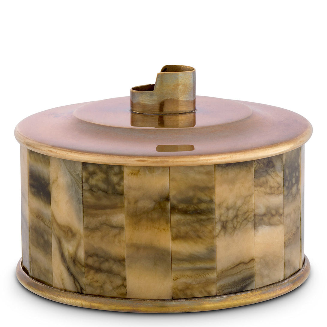 Lighter Holder Bonham Vintage Brass Finish Accessories Eichholtz