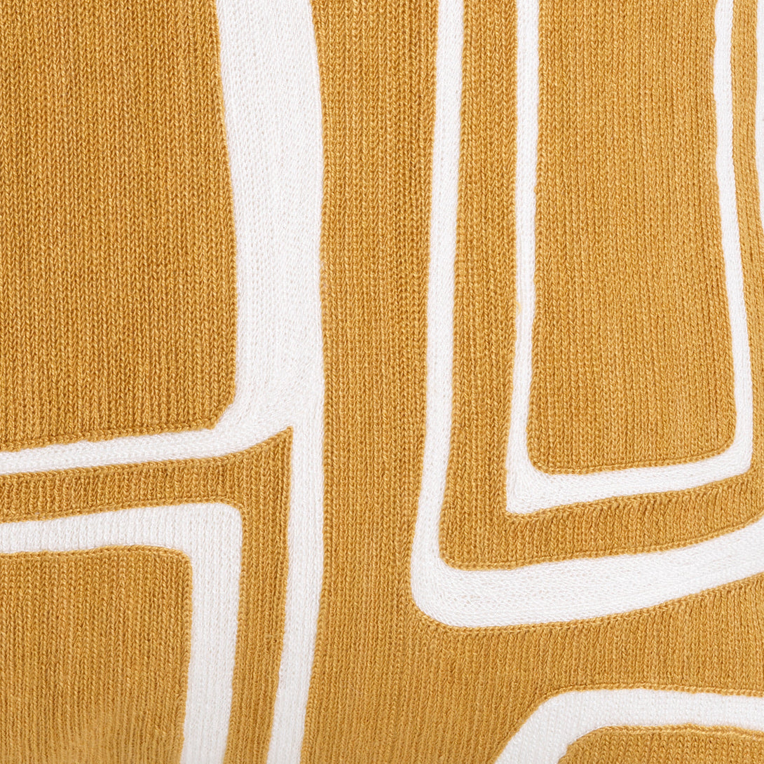 Cushion Ribeira Gold &Amp; White Accessories Eichholtz