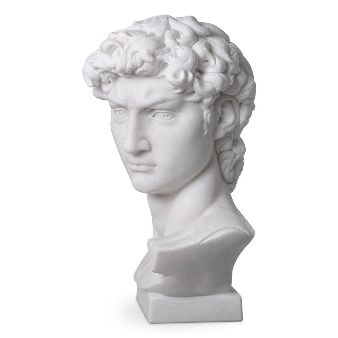 Head David White Marble Accessories Eichholtz
