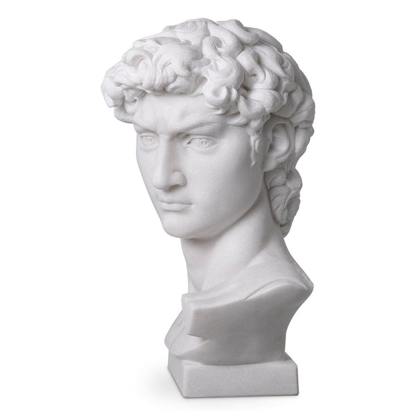 Head David White Marble Accessories Eichholtz