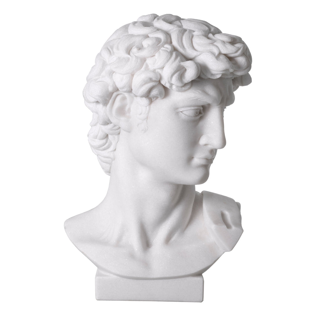 Head David White Marble Accessories Eichholtz