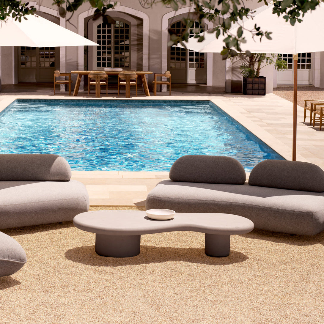 Outdoor Coffee Table Erato Grey Outdoor Eichholtz