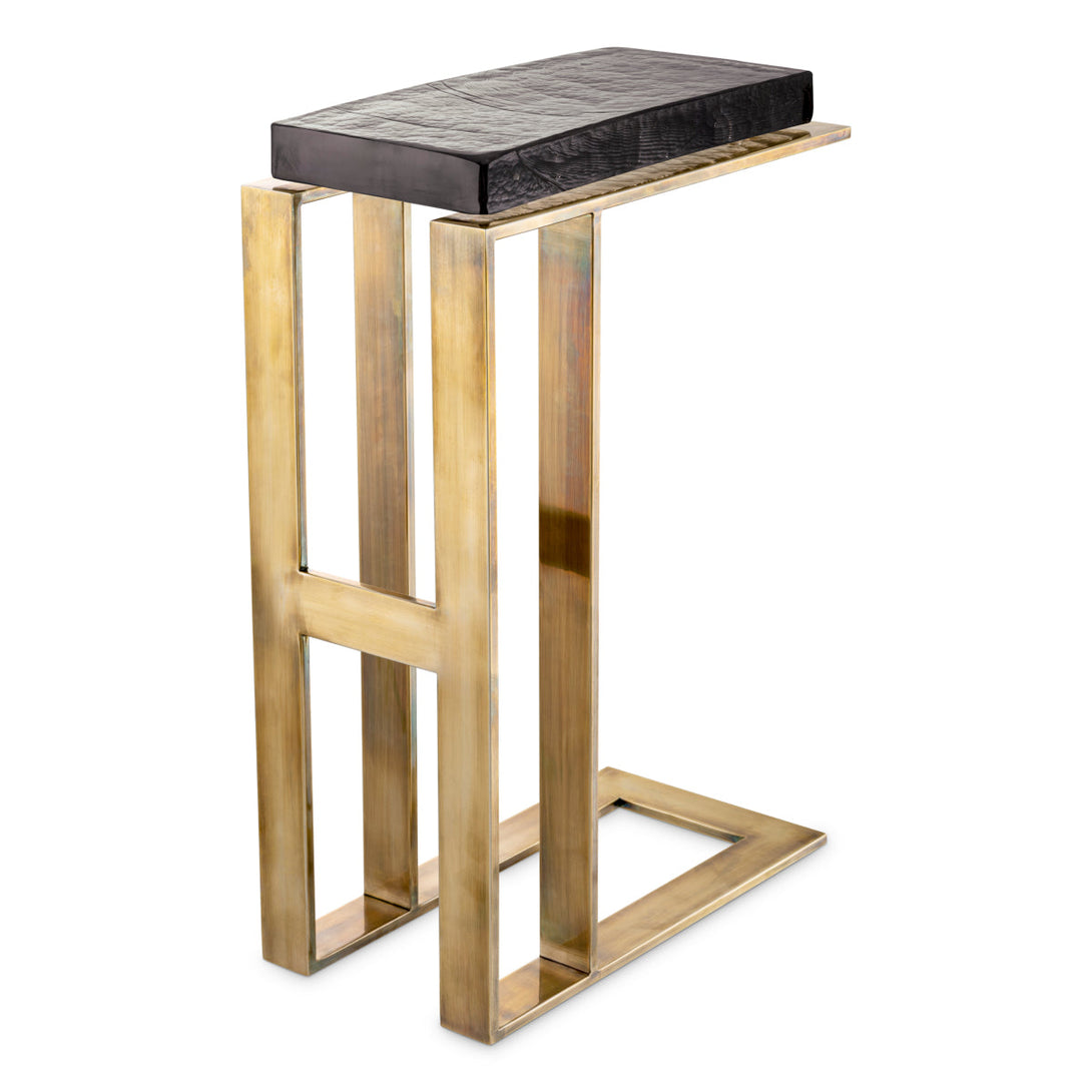 Side Table Pierre Vintage Brass Finish Furniture Eichholtz