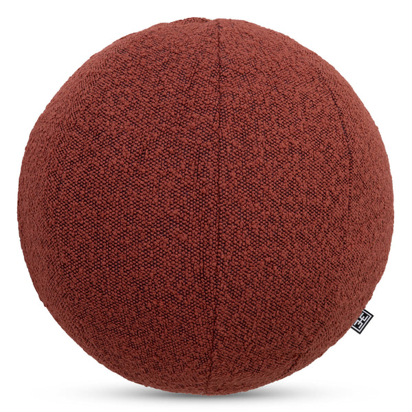 Cushion Palla L Boucl&Eacute; Rouge Accessories Eichholtz