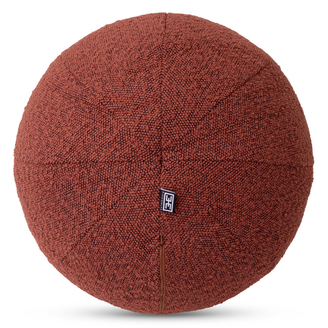 Cushion Palla L Boucl&Eacute; Rouge Accessories Eichholtz