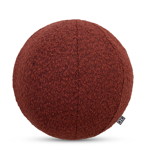 Cushion Palla S Boucl&Eacute; Rouge Accessories Eichholtz
