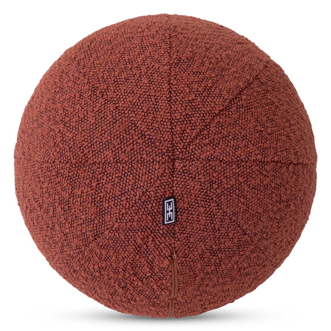 Cushion Palla S Boucl&Eacute; Rouge Accessories Eichholtz