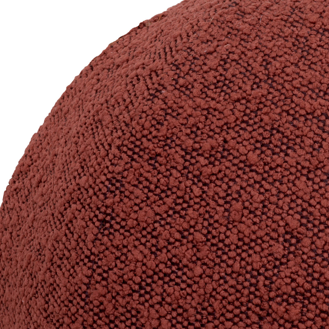 Cushion Palla S Boucl&Eacute; Rouge Accessories Eichholtz