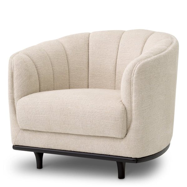 Chair Agostino Nuoro Beige Furniture Eichholtz