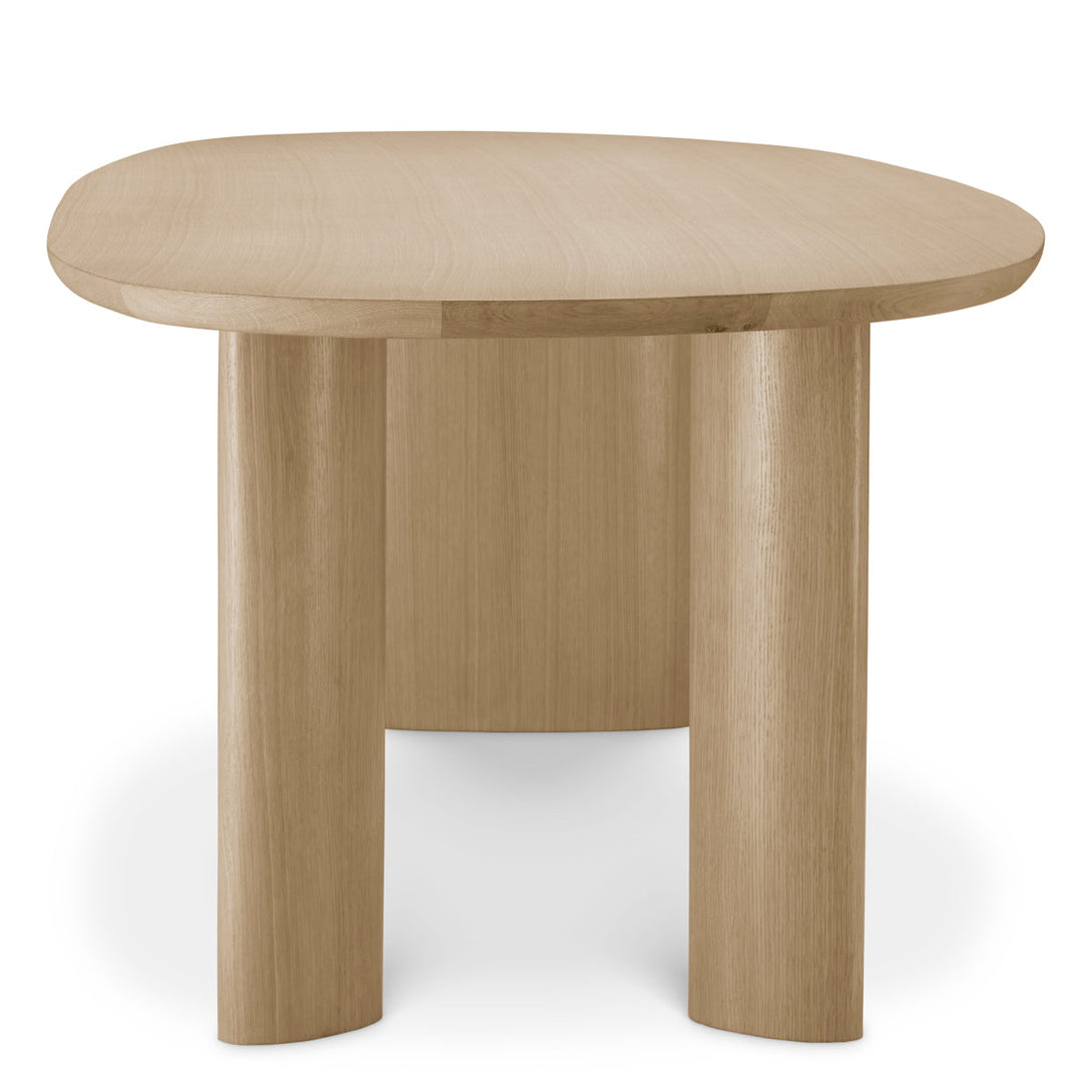 Dining Table Lindner Natural Oak Veneer - Image 3