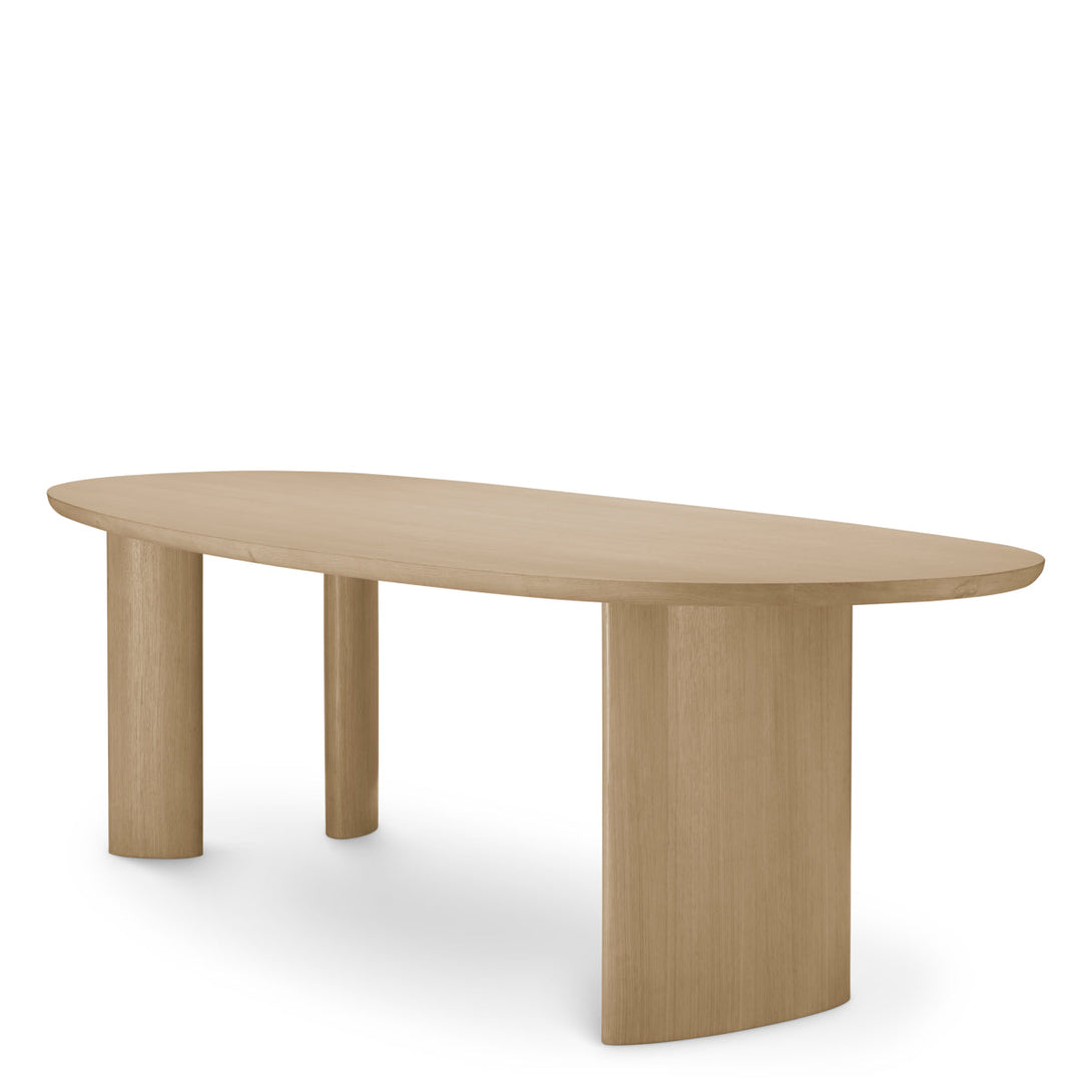 Dining Table Lindner Natural Oak Veneer - Image 4