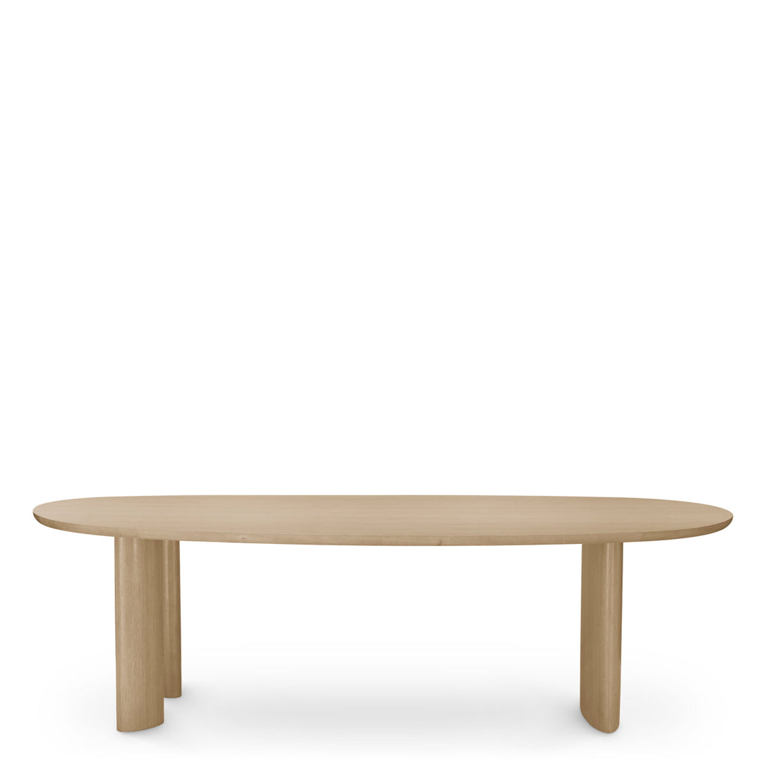 Dining Table Lindner Natural Oak Veneer - Image 5