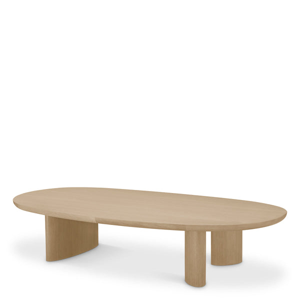 Coffee Table Lindner Natural Oak Veneer Furniture Eichholtz