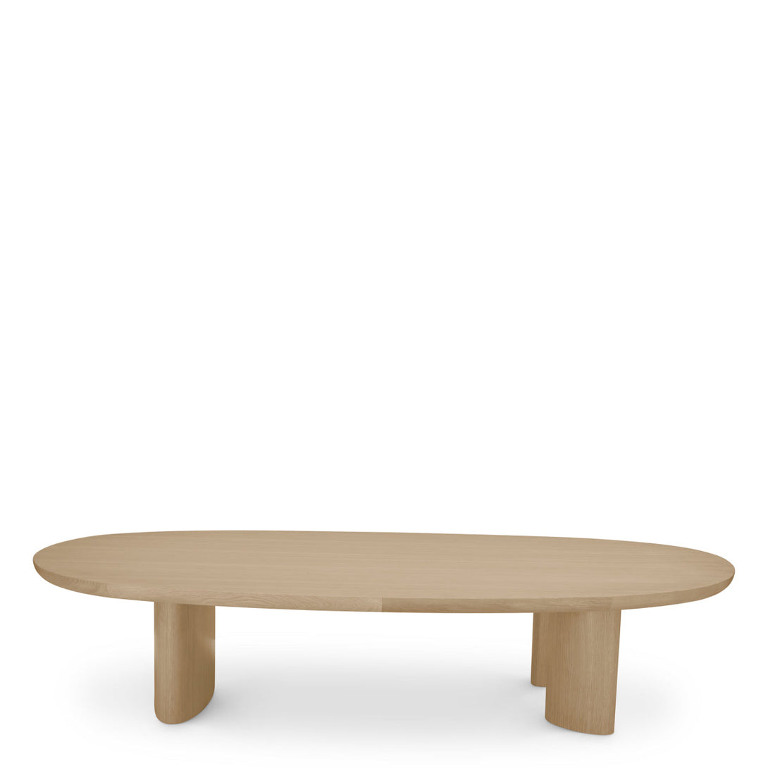 Coffee Table Lindner Natural Oak Veneer Furniture Eichholtz