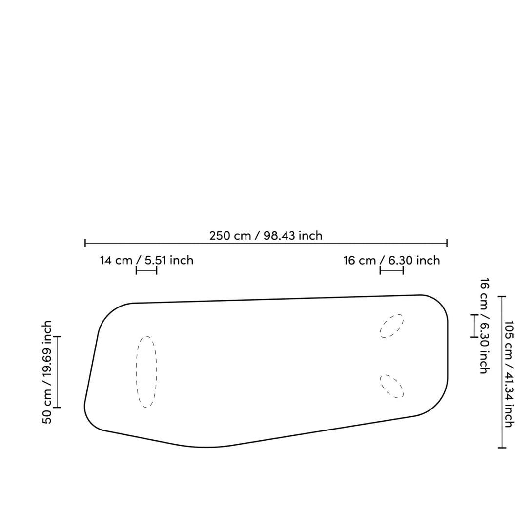 Dining Table Flemings Natural Oak Veneer - Image 9