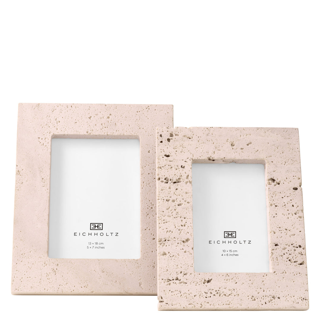 Picture Frame Casale L Set Of 4 Travertine Accessories Eichholtz