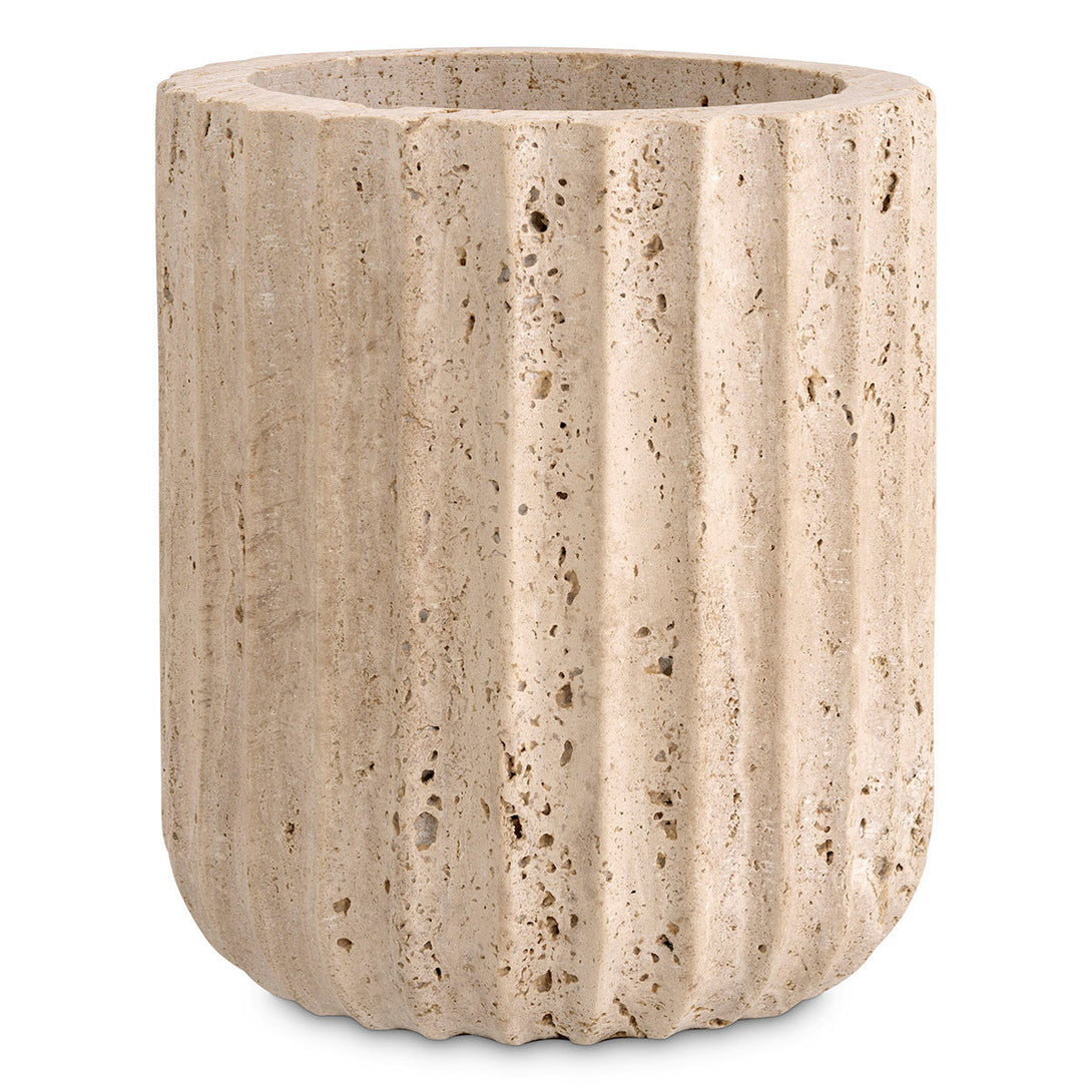 Vase Nava Travertine Accessories Eichholtz