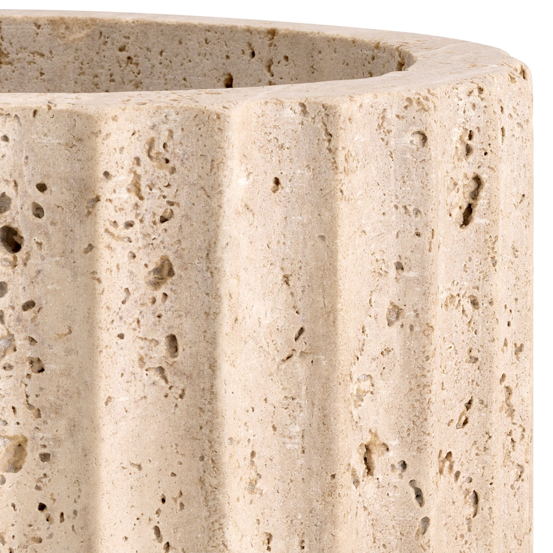Vase Nava Travertine Accessories Eichholtz