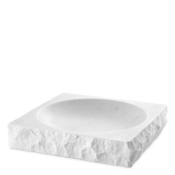 Bowl Generic White Marble Accessories Eichholtz