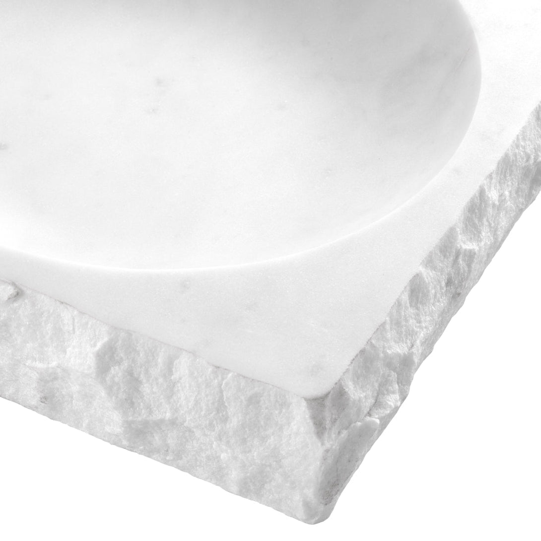 Bowl Generic White Marble Accessories Eichholtz