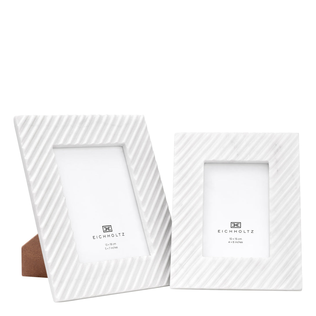 Picture Frame Casale S Set Of 4 White Marble Accessories Eichholtz