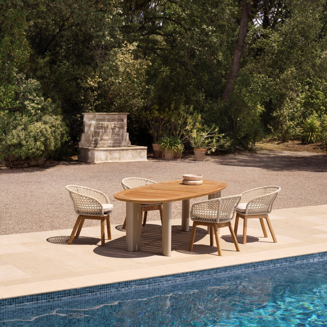 Outdoor Dining Table Free Form Outdoor Eichholtz