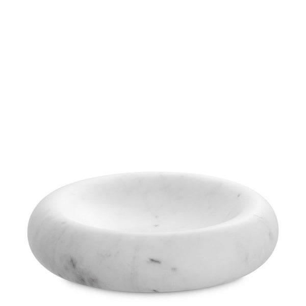 Bowl Lizz S White Marble Accessories Eichholtz