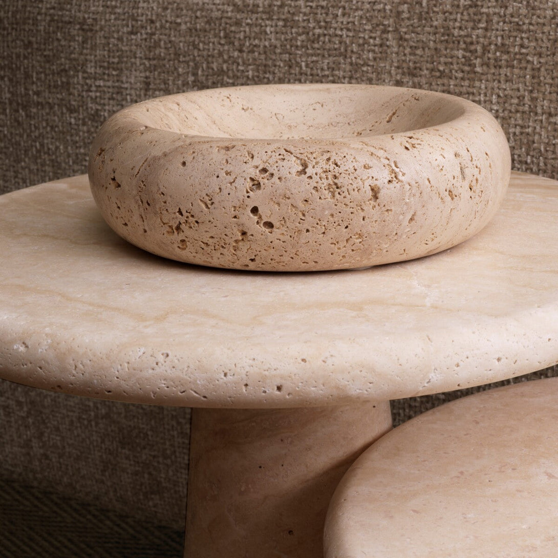 Bowl Lizz S Travertine Accessories Eichholtz