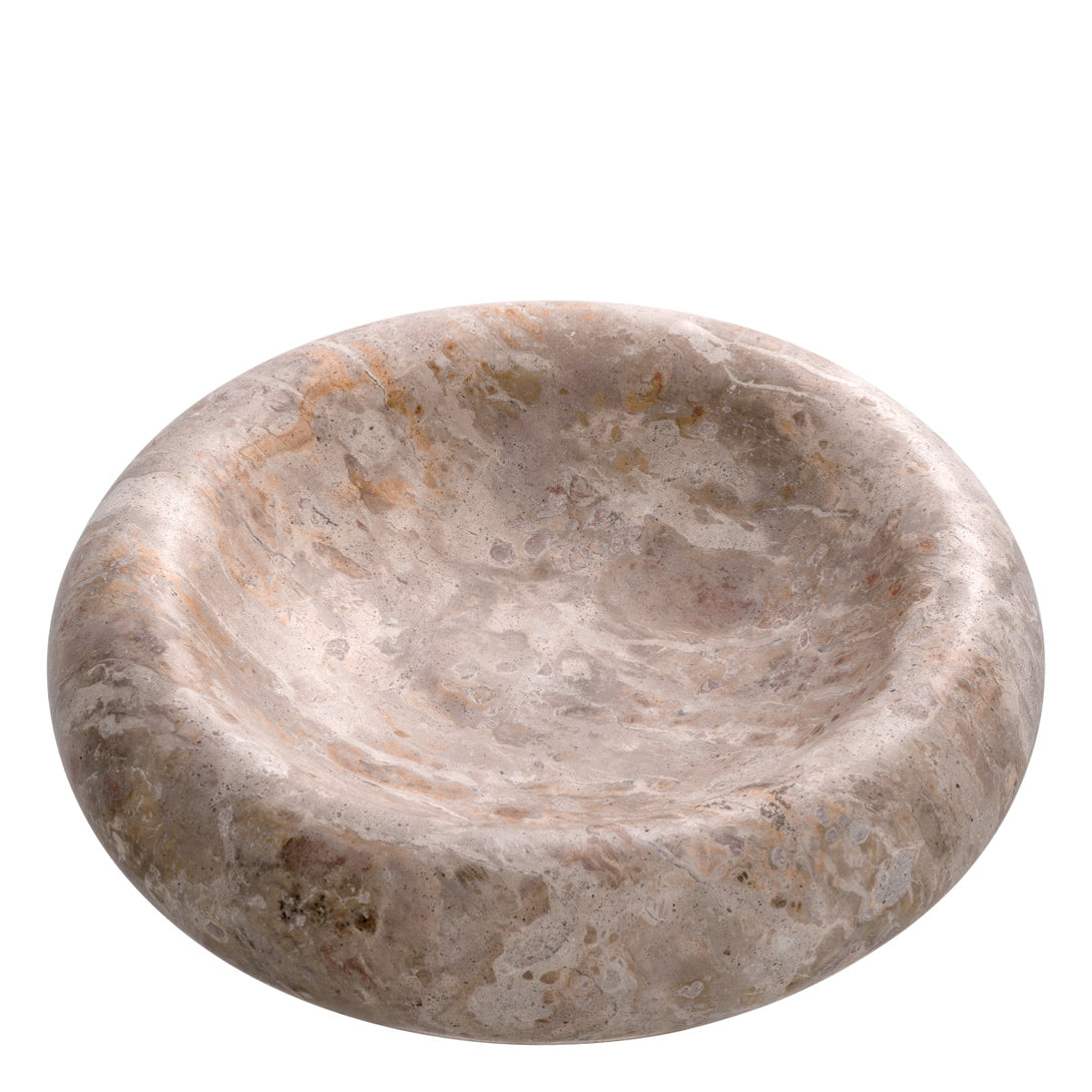 Bowl Lizz S Brown Marble Accessories Eichholtz