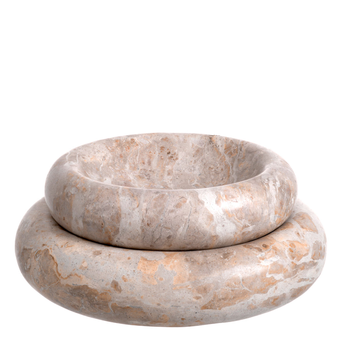 Bowl Lizz S Brown Marble Accessories Eichholtz