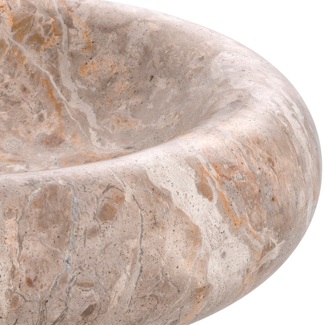 Bowl Lizz S Brown Marble Accessories Eichholtz