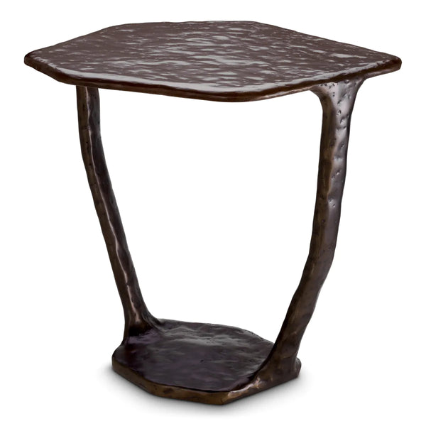 Side Table Tigra bronze finish