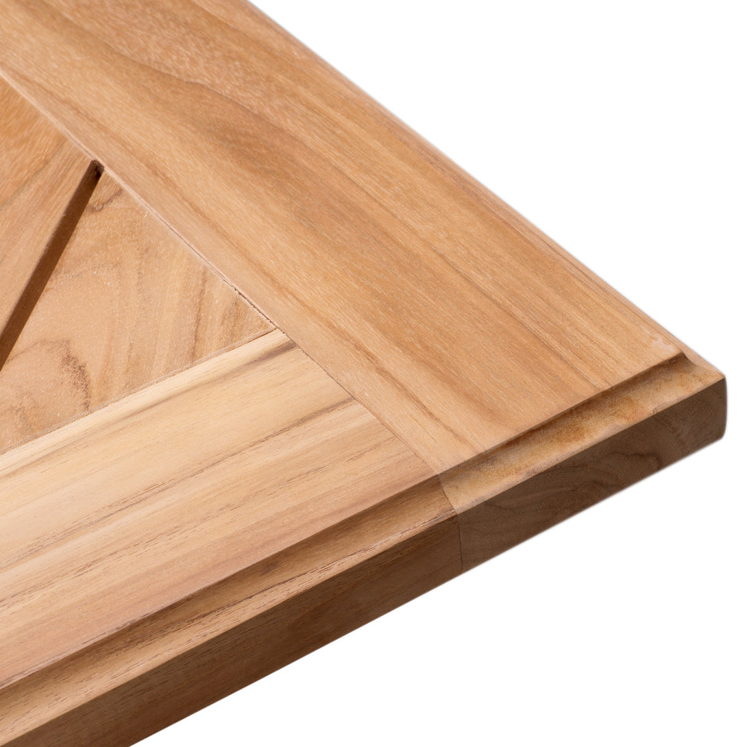 Outdoor Dining Table Bell Rive Natural Teak Outdoor Eichholtz