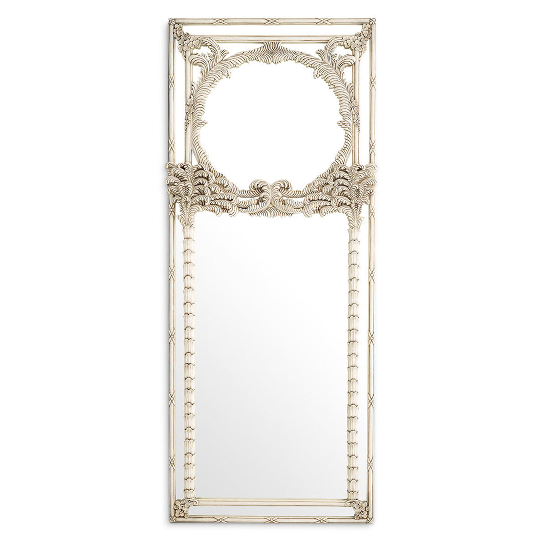 Mirror Le Royal Antique White Finish Accessories Eichholtz