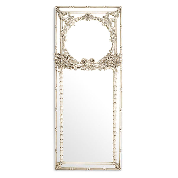Mirror Le Royal Antique White Finish Accessories Eichholtz